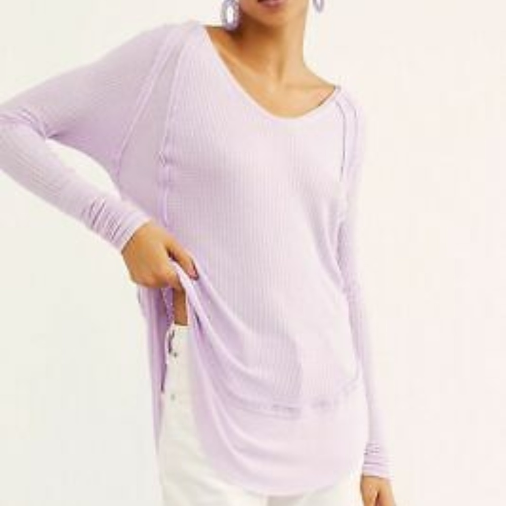 Free People - Catalina long-sleeve thermal top -